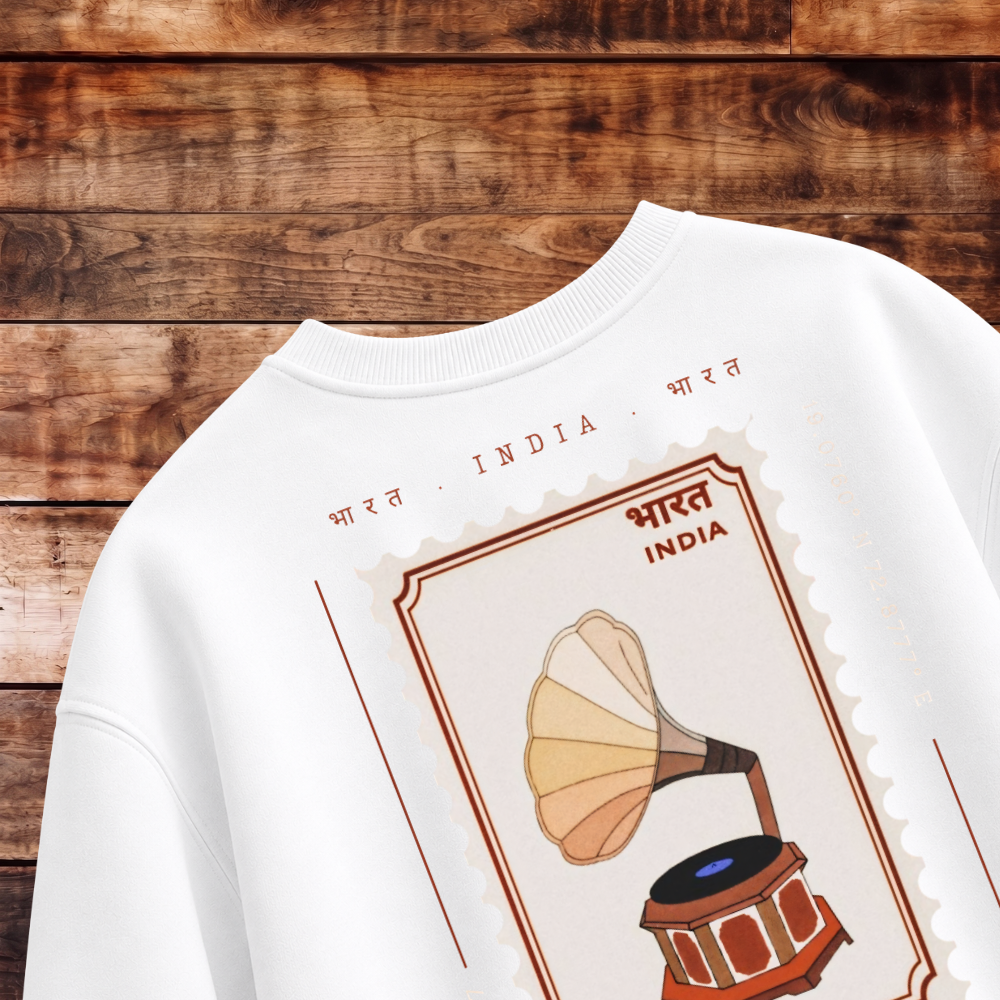 Timeless Gramophone Oversized T-shirt