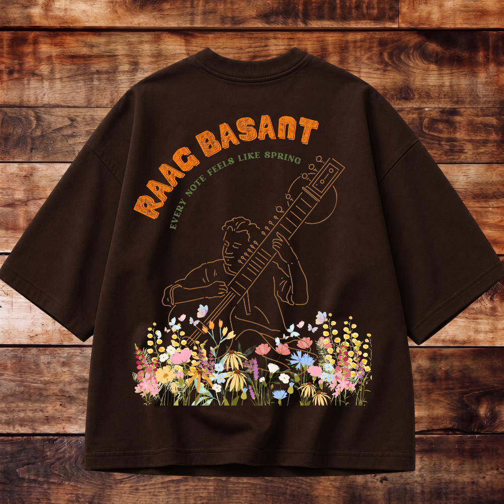 Raag Basant Oversized Tee