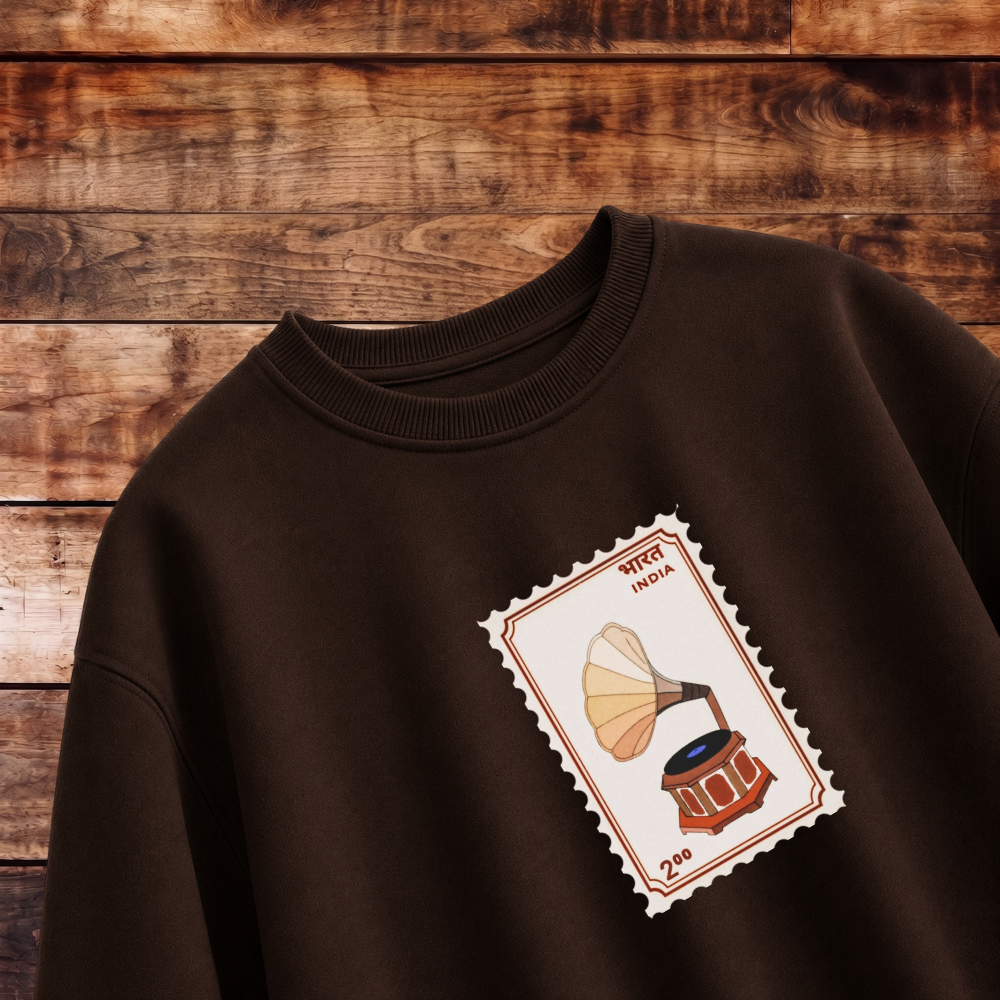 Timeless Gramophone Oversized T-shirt