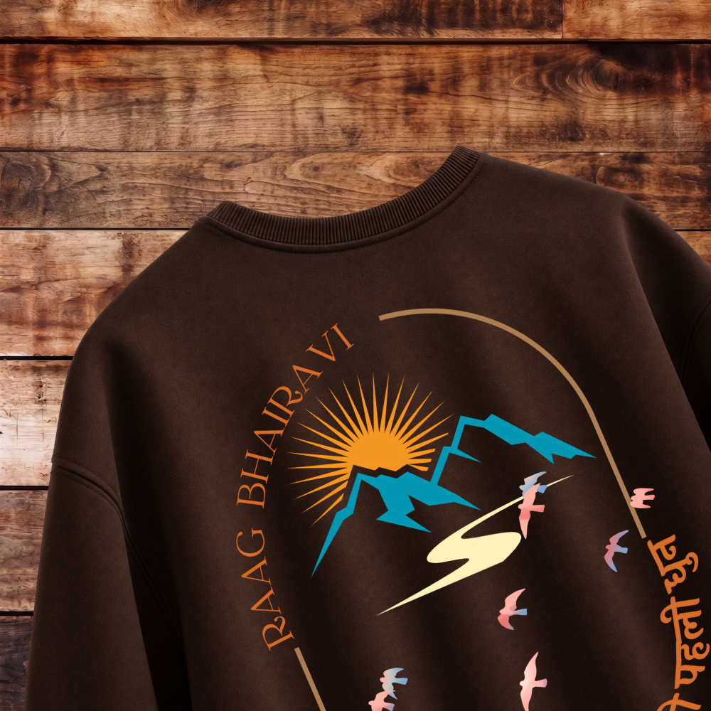 Raag Bhairavi Oversized Tee