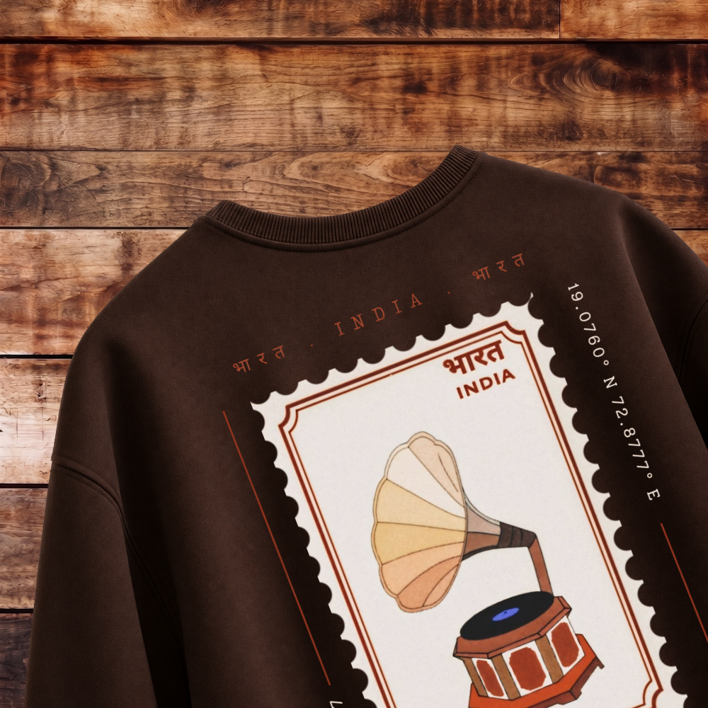 Timeless Gramophone Oversized T-shirt