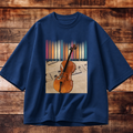 Transported to Musical World Oversized T-shirt