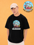 My Heart Beats for Music Oversized T-shirt
