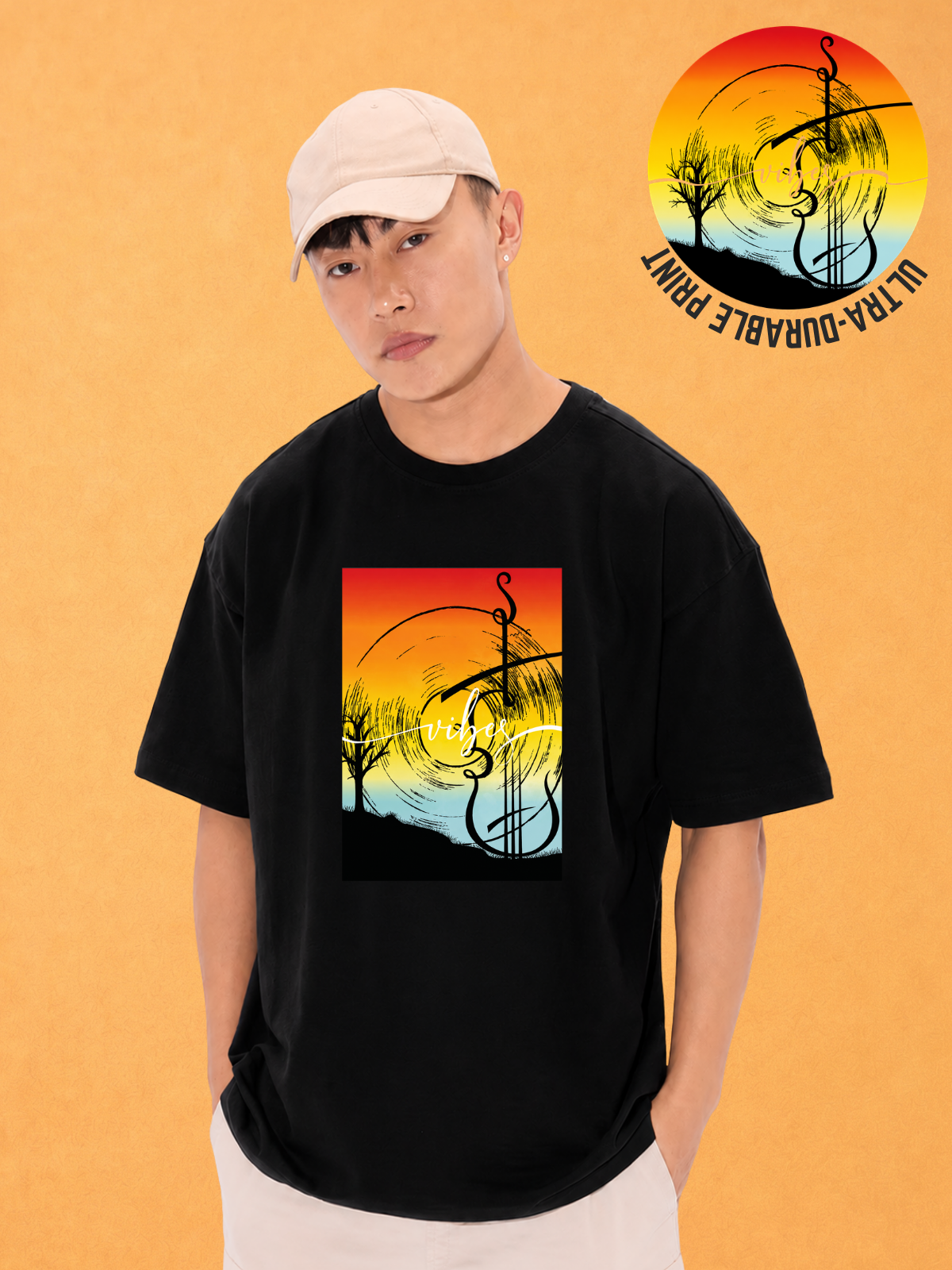 Feel the Vibe Oversized T-shirt