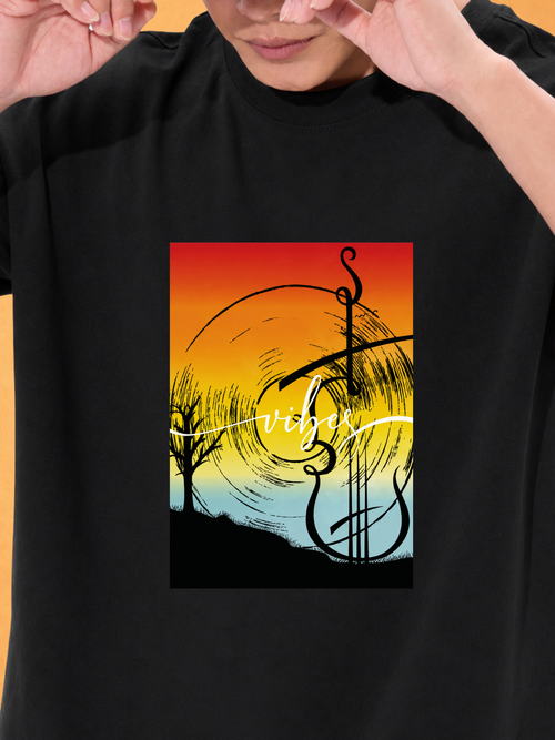Feel the Vibe Oversized T-shirt
