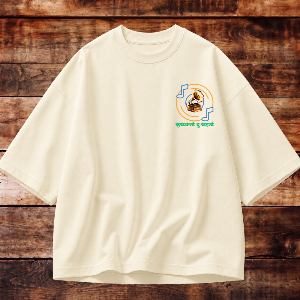 Sur Taal On Repeat Oversized Tee