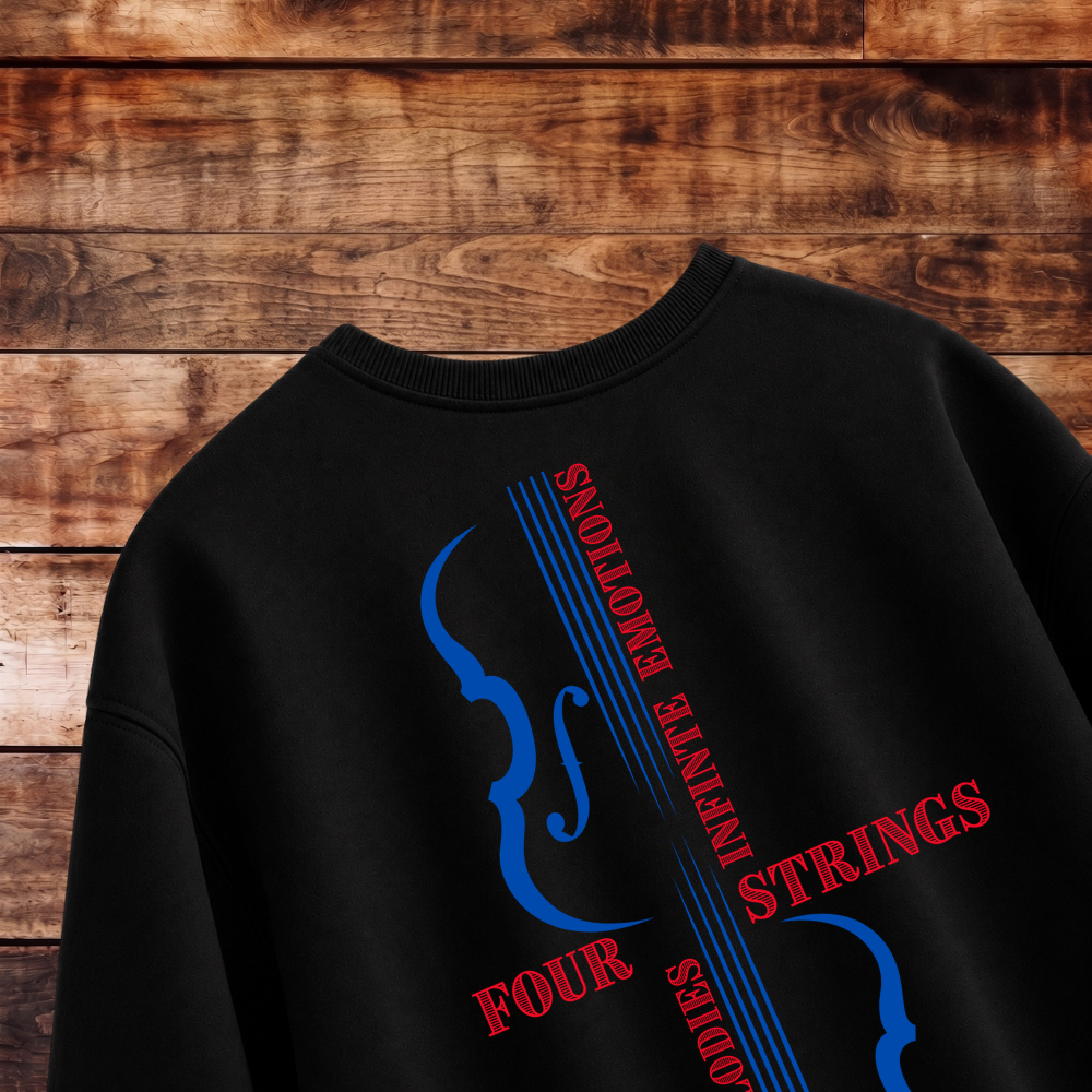 Four Strings Oversized Tee
