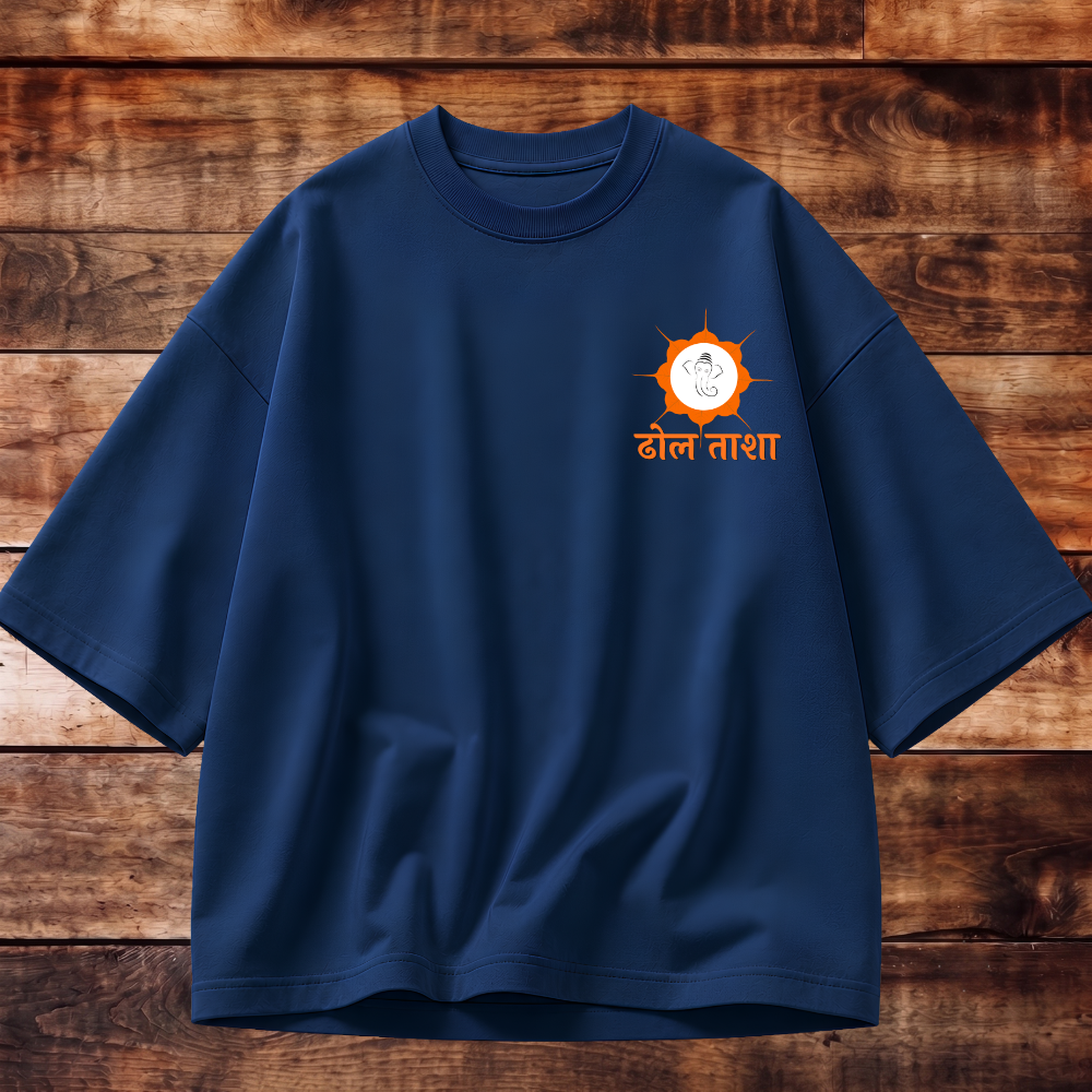 Dhol Tashancha Gajar Oversized Tee