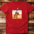 Hats Off guitar Relaxed Fit Unisex T-shirt