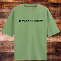 Play It Again Oversized T-shirt