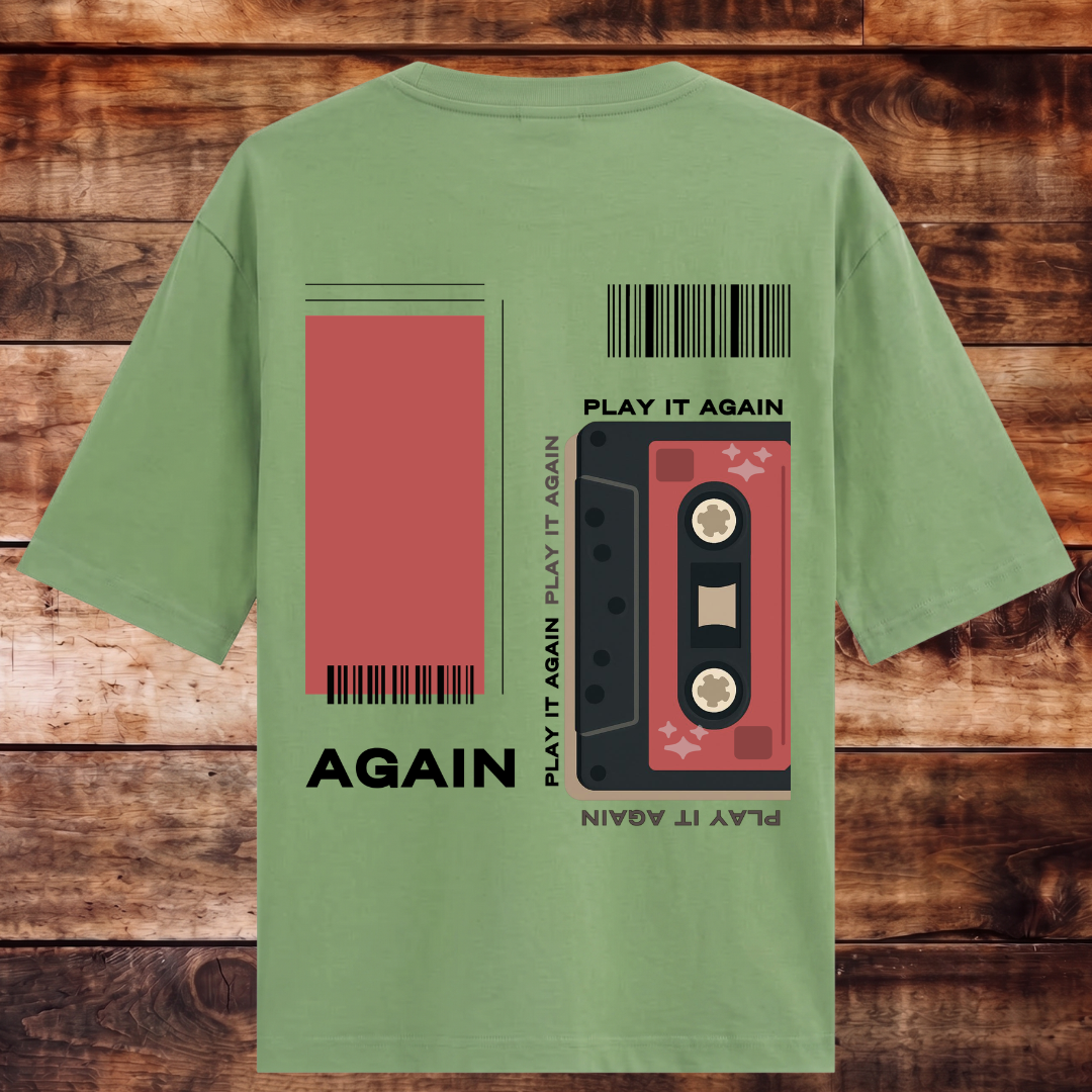 Play It Again Oversized T-shirt