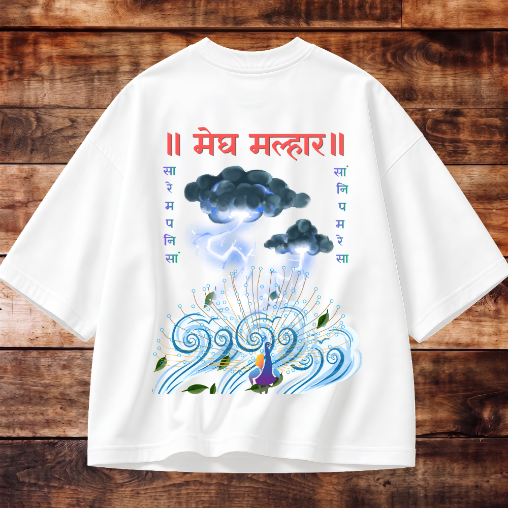 Megh Malhar Oversized Tee