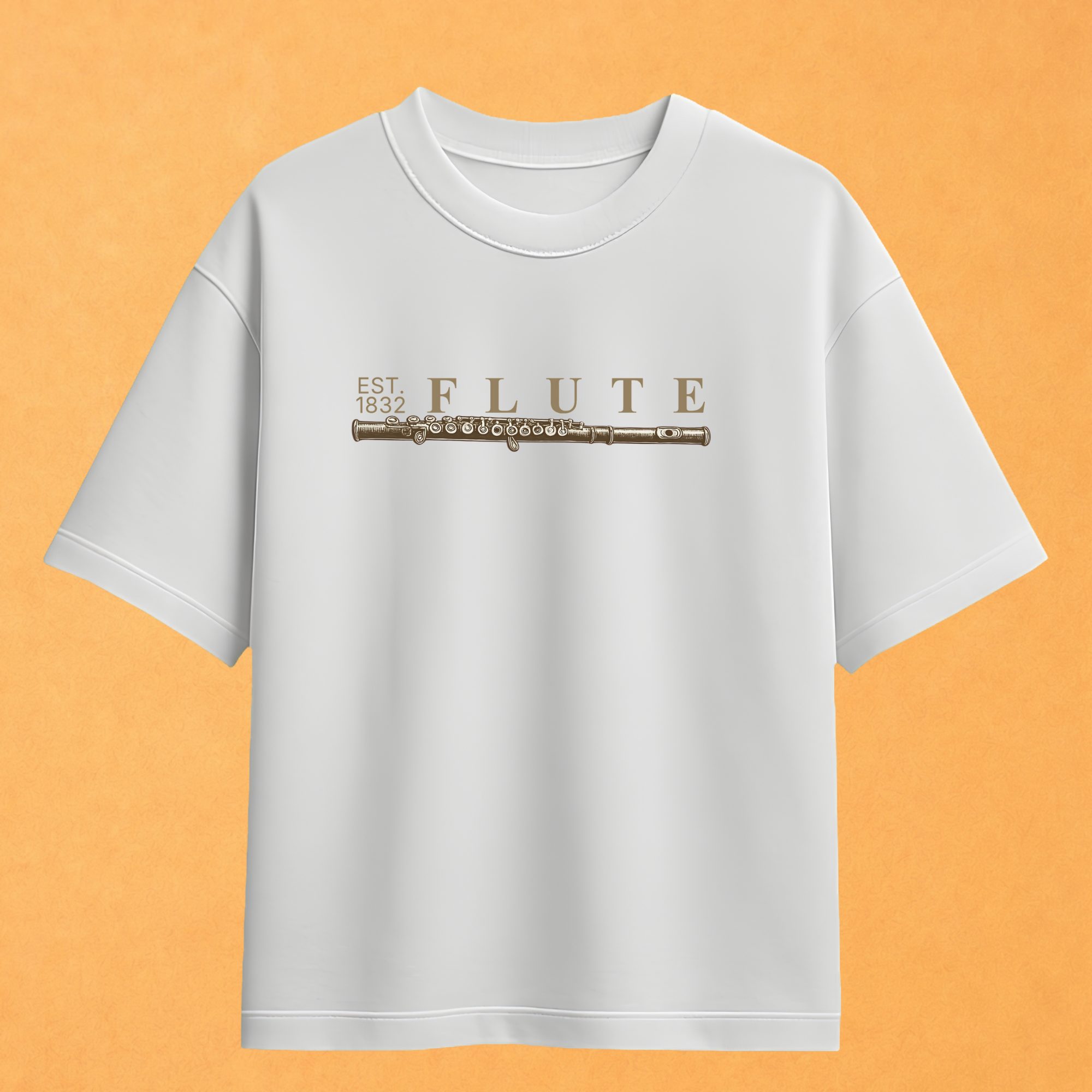 Vintage Flute Oversized T-shirt