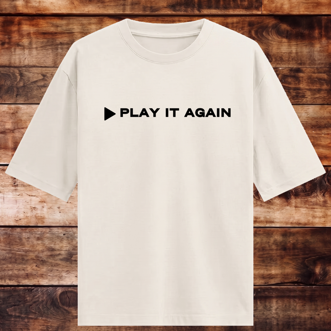 Play It Again Oversized T-shirt