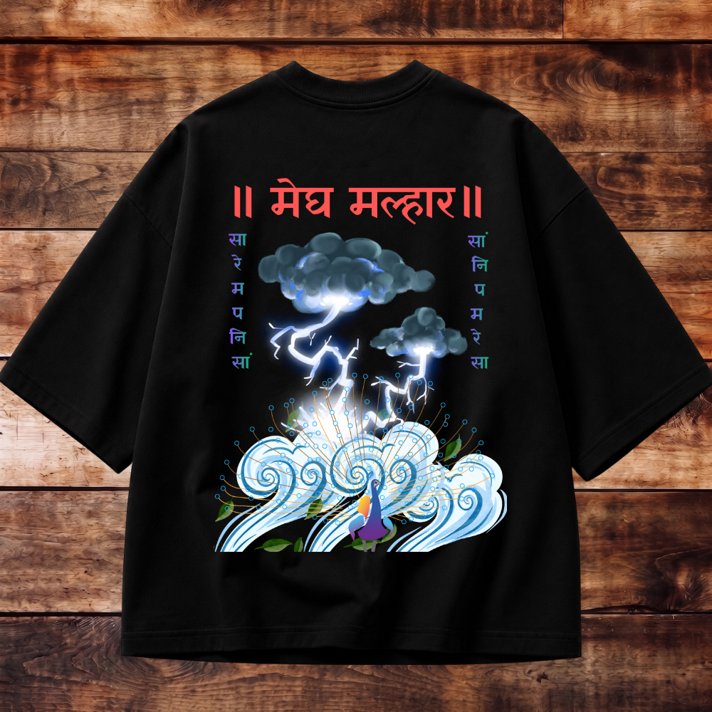 Megh Malhar Oversized Tee