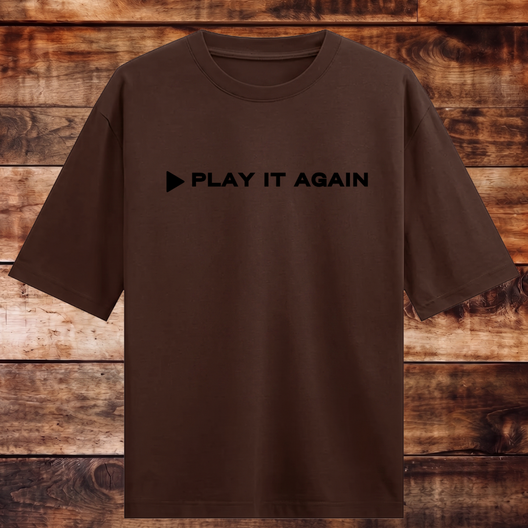 Play It Again Oversized T-shirt