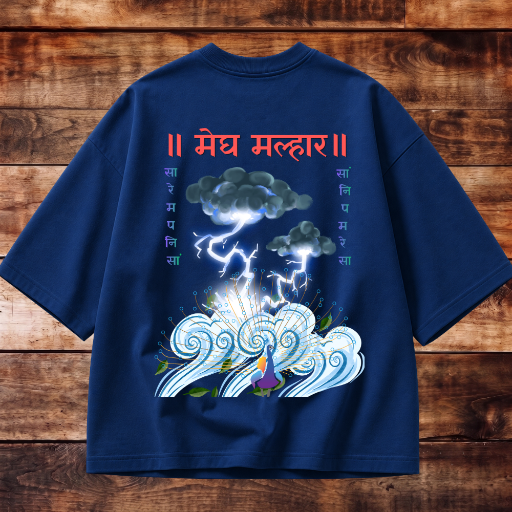 Megh Malhar Oversized Tee
