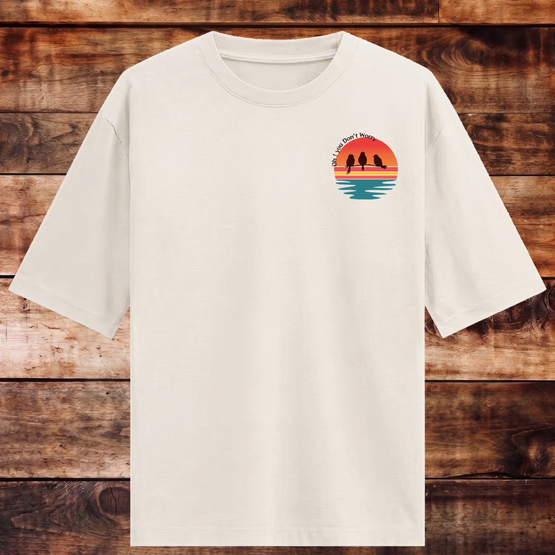 3 Little birds Oversized T-shirt