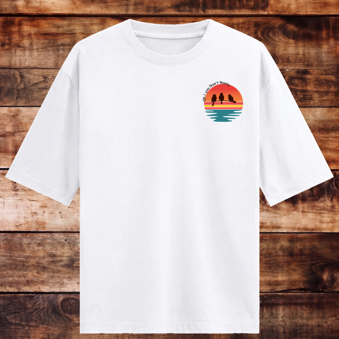 3 Little birds Oversized T-shirt