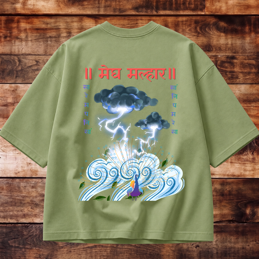 Megh Malhar Oversized Tee