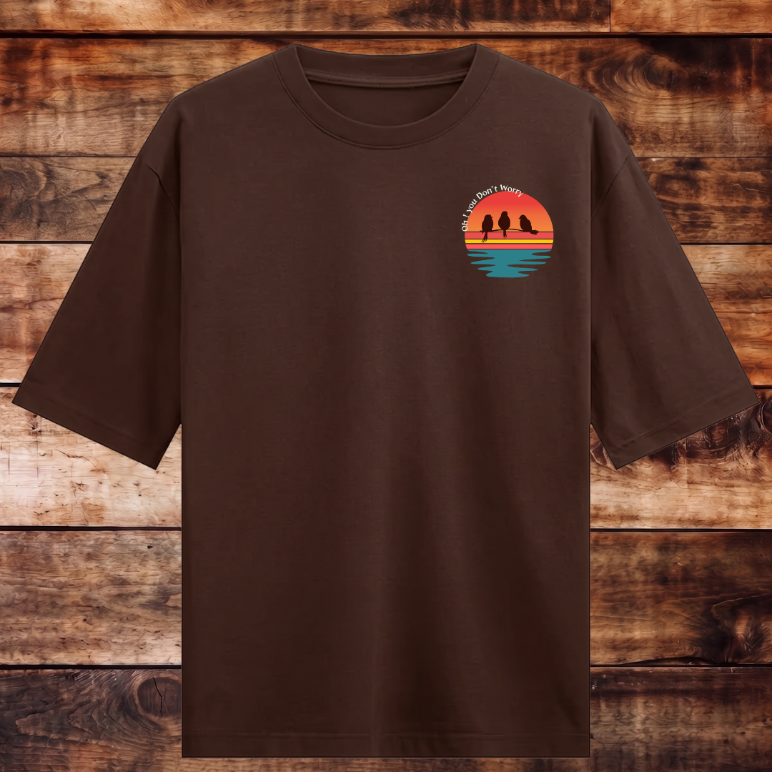3 Little birds Oversized T-shirt