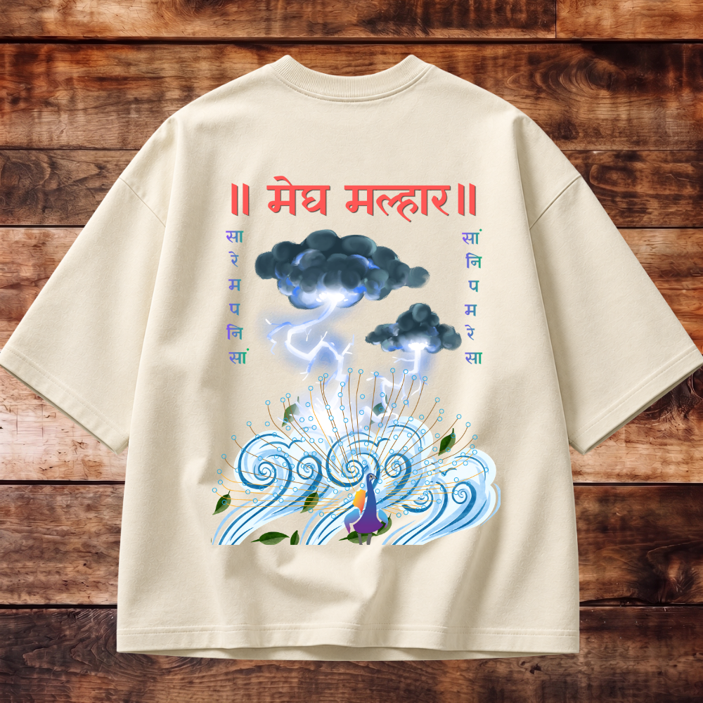 Megh Malhar Oversized Tee