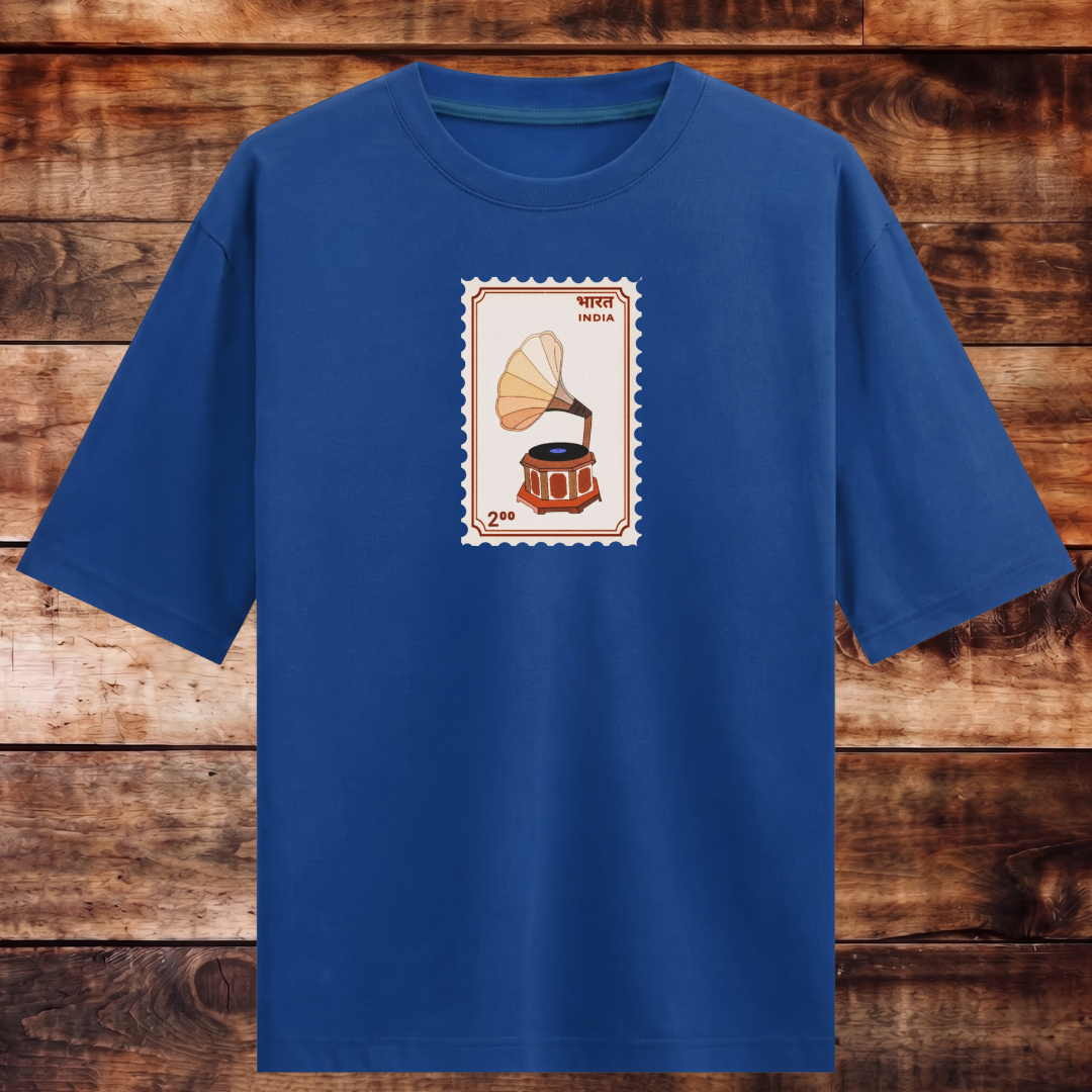 Timeless Gramophone Oversized T-shirt