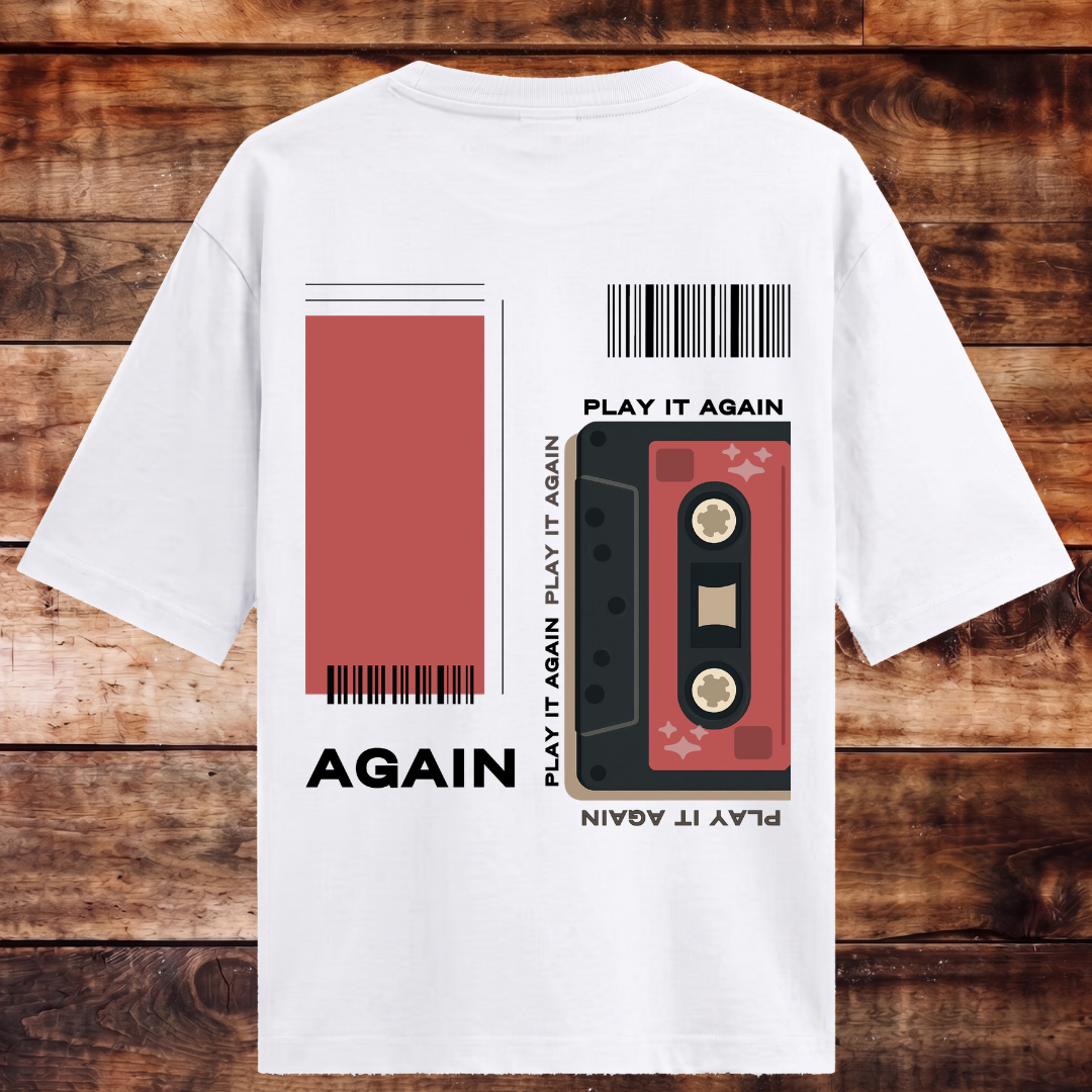 Play It Again Oversized T-shirt