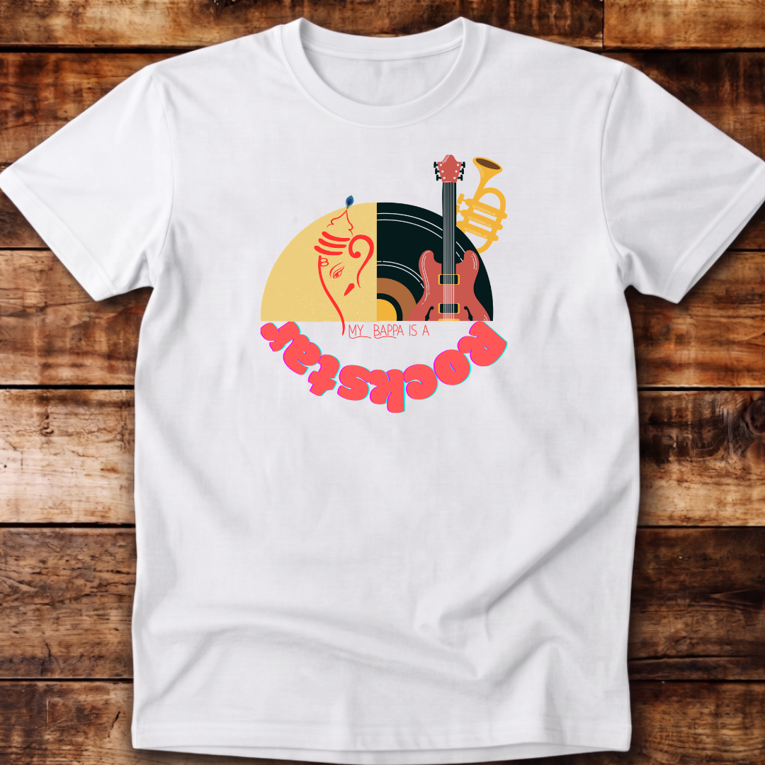 My Bappa is a Rockstar Relaxed Fit Unisex T-shirt