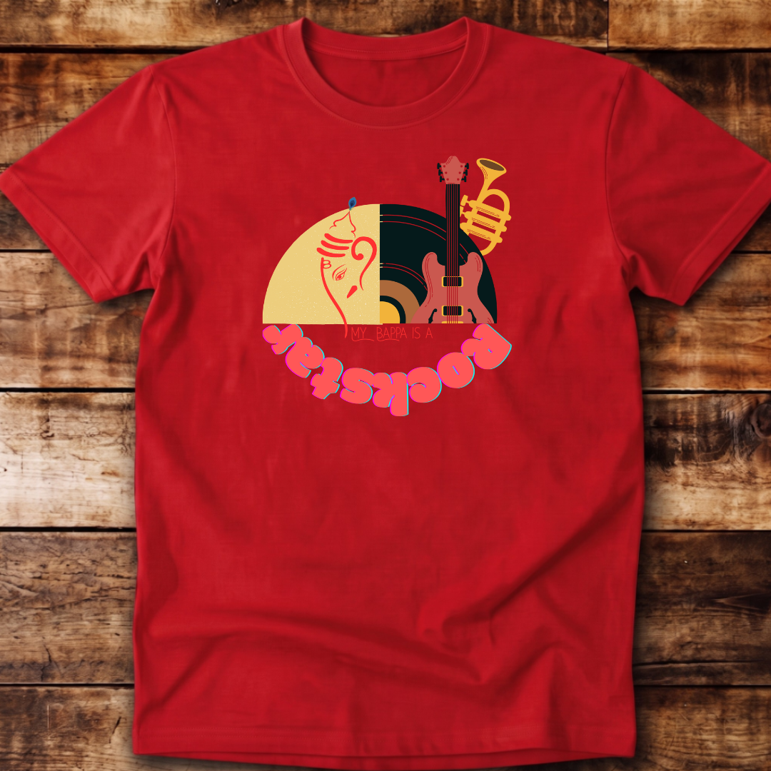My Bappa is a Rockstar Relaxed Fit Unisex T-shirt