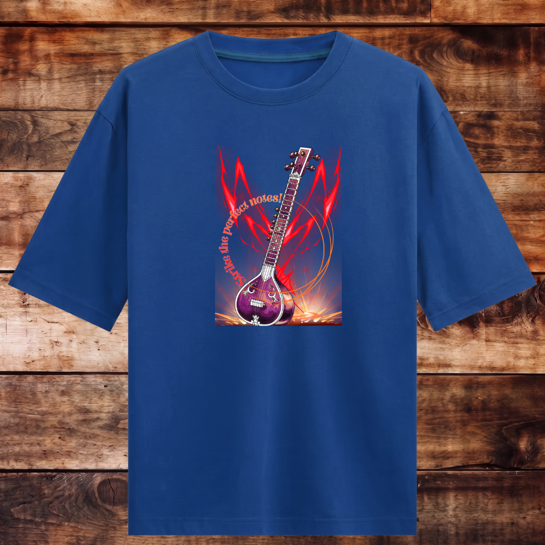 Strike the Perfect Notes Oversized T-shirt