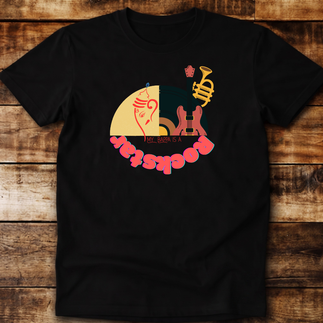 My Bappa is a Rockstar Relaxed Fit Unisex T-shirt