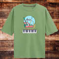 My Heart Beats for Music Oversized T-shirt