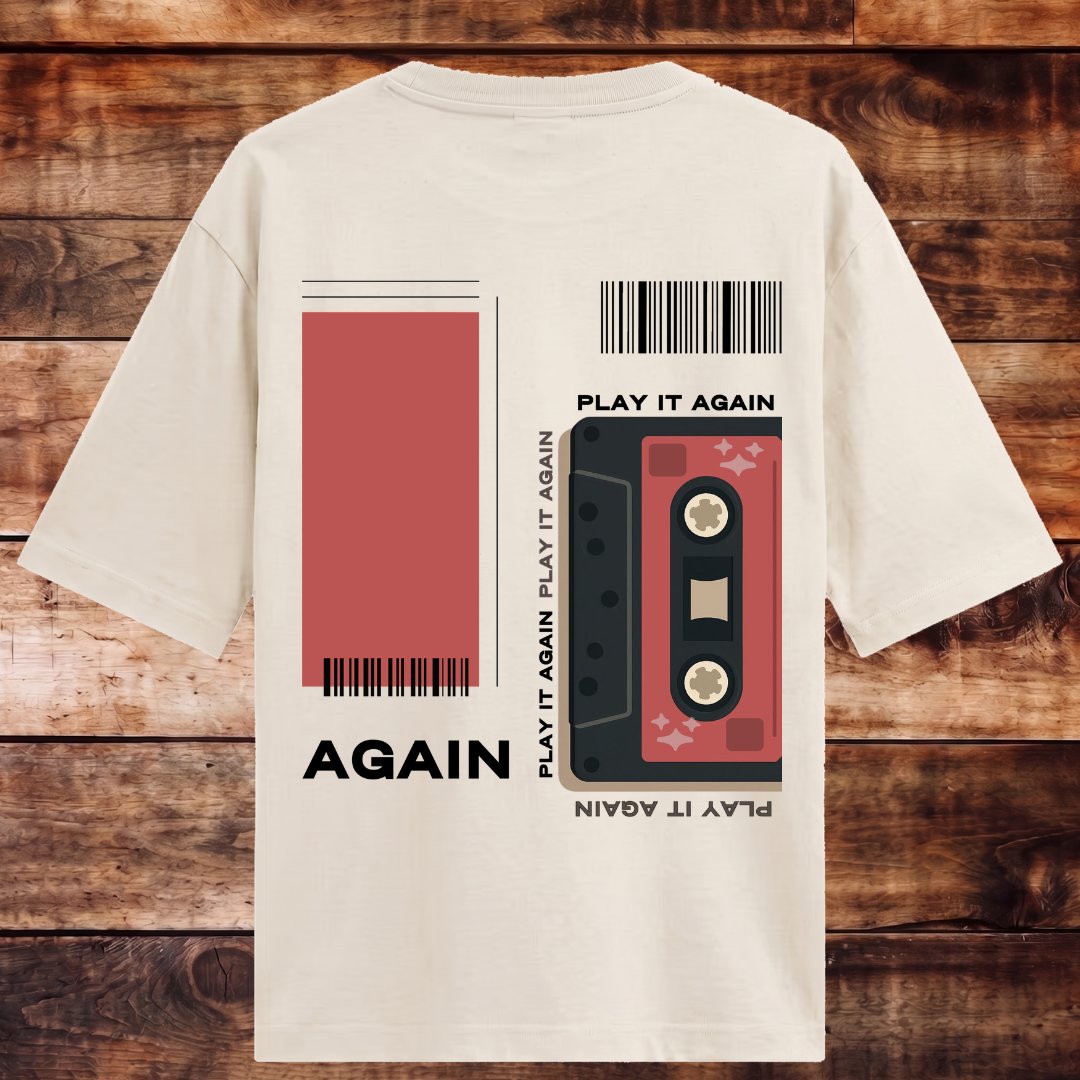 Play It Again Oversized T-shirt