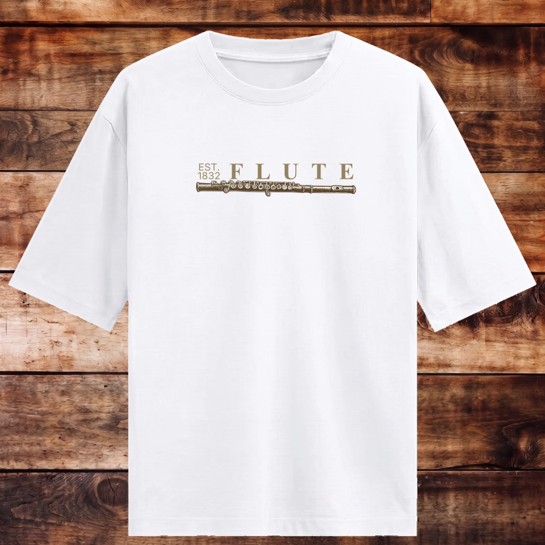 Vintage Flute Oversized T-shirt