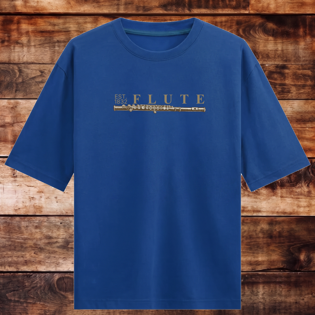 Vintage Flute Oversized T-shirt