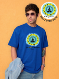 Meditate with Music  Oversized Tshirt